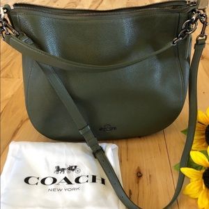 Coach Chelsea Hobo Dark Olive Crossbody